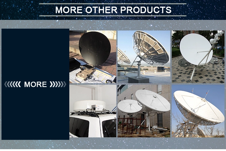 11m Large Satellite Antenna with Highly Effective Corrugated Horn Feed