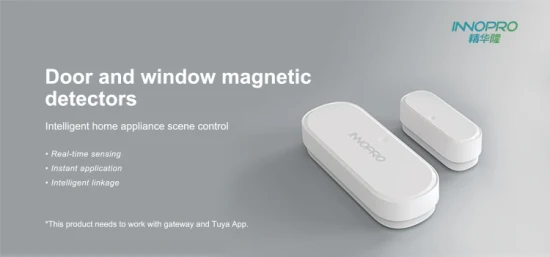 Tuya APP Sensore magnetico per finestra Zigbee intelligente Sensore per porta intelligente